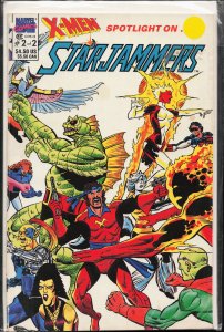 X-Men Spotlight on... Starjammers #2 (1990) Starjammers
