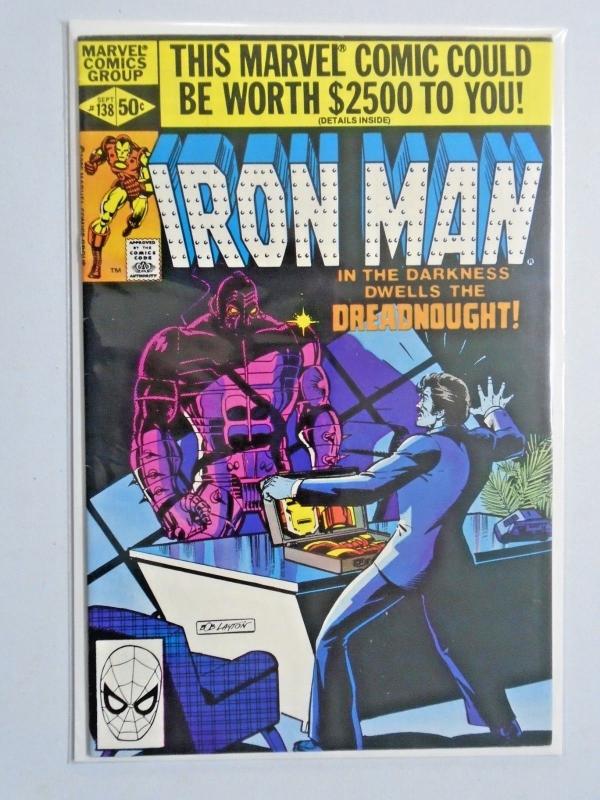 Iron Man #138 Direct First 1st Series 7.0 (1980)