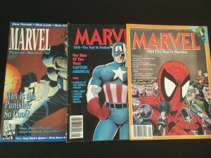 MARVEL: THE YEAR IN REVIEW 1982, 1990, 1992