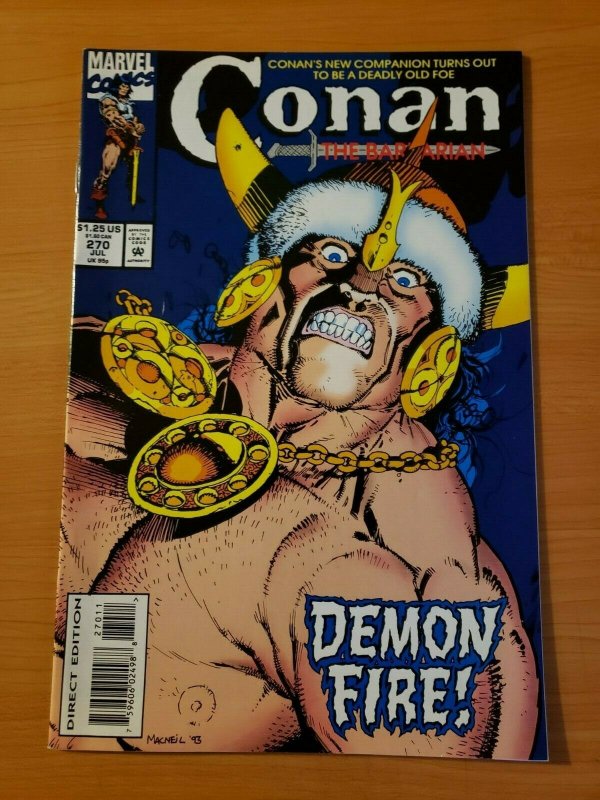 Conan The Barbarian #270 Direct Market Edition ~ NEAR MINT NM ~ 1993 Marvel