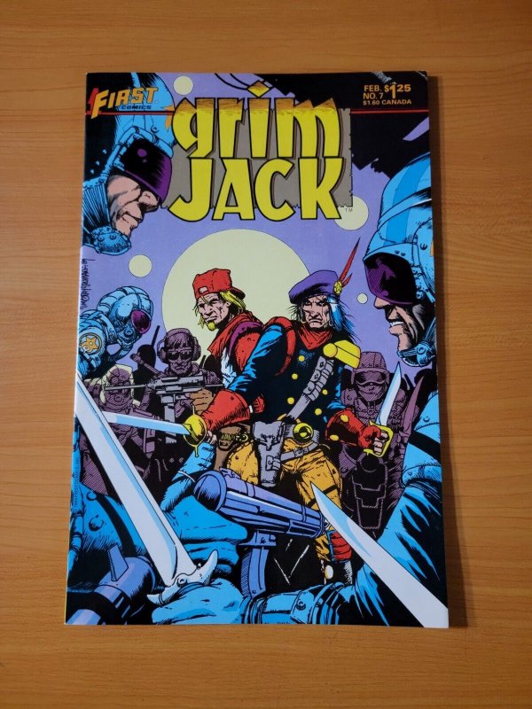 Grim Jack #7 ~ NEAR MINT NM ~ 1985 First Comics