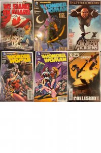 Mixed Lot of 6 Comics (See Description) Wonder Woman, X 23