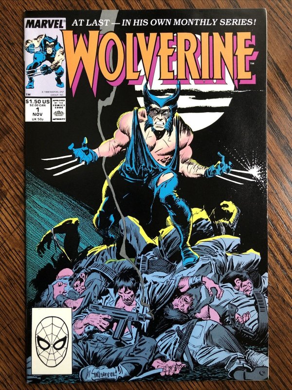 Wolverine #1-7 PRIMO!!! SET vol 2 1988 Marvel