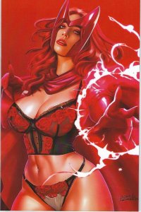 Lab Dossier Comics Fernando Rocha Scarlet Witch Virgin Cover Lim to ONLY 75 NM