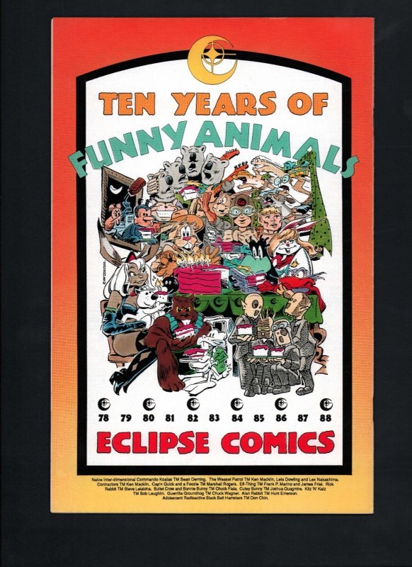 TOTAL ECLIPSE 2pc LOT - #1 & The Seraphim Objective (#1 6.5/ SO 8.0) 1988