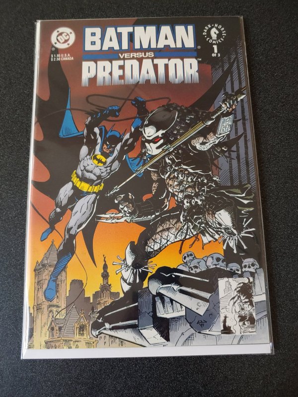 ​BATMAN VS. PREDATOR #1 VF/NM