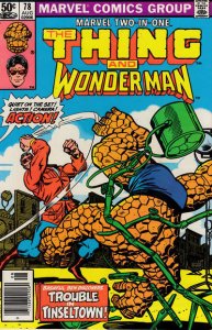 Marvel Two-In-One #78 (Newsstand) FN ; Marvel | the Thing Wonder Man