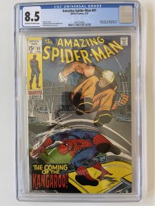 Amazing Spider-Man #81 CGC 8.5 (1970)  1st app. of the Kangaroo