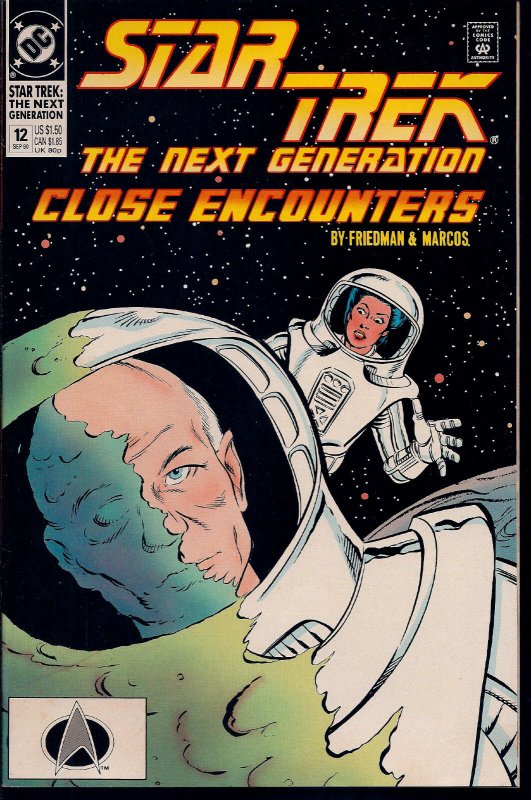DC! Star Trek: Next Generation! Issue #12! Great looking book!