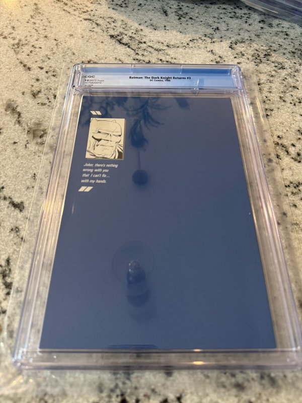 Batman The Dark Knight Returns # 3 CGC Graded 9.8 DC Comic Book 1986 Miller JH22