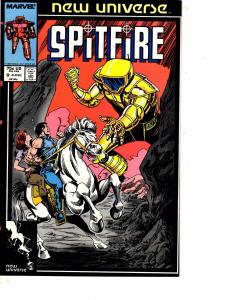 Lot Of 8 Spitfire Troubleshooters Marvel Comic Books #5 6 7 8 9 10 11 12  ON11