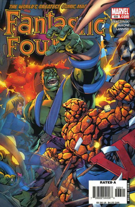 Fantastic Four (Vol. 1) #533 VF ; Marvel | Hulk Straczynski