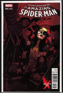 The Amazing Spider-Man #15 Lopez Cover (2016) Spider-Man [Key Issue]