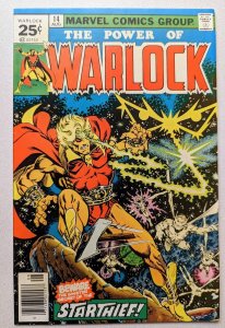 Warlock #14 1976 FN/VF 7.0 Power Of Warlock Adam Warlock in GOTG3 Movie 