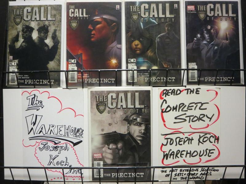CALL OF DUTY THE PRECINCT (2002) 1-5 Complete series!