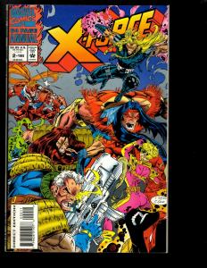 7 X-Force Marvel Comics # 115 Flashback 1 Annual 2 Sp 95 96 97 Megazine 1 EK4