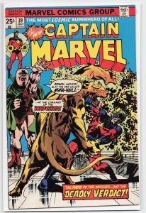 Captain Marvel #39 (1975) Captain Marvel