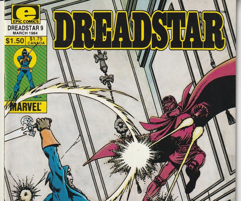 Dreadstar(Epic)#  9 Thanos creator Jim Starlin's Space Opera