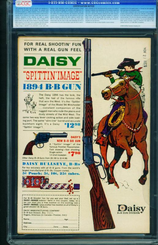 Showcase Comics #44 CGC 4.5 1963- Tommy Tomorrow- Dc 0959773007