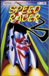 SPEED RACER Comic Issue 3 — 32 Pages Color $1.50 Cover — 1987 Now Comics VF Cond