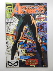 The Avengers #315 (1990) W/Spider-Man! Beautiful VF-NM Condition!