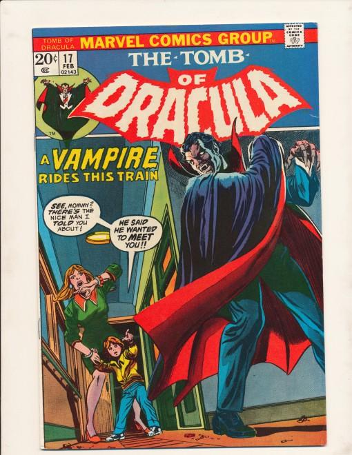 Tomb of Dracula (1972 series) #17, NM- (Actual scan)