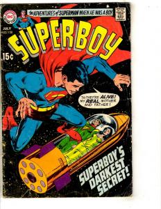 Superboy # 158 VG DC Silver Age Comic Book Superman Flash Batman Arrow Atom JL9