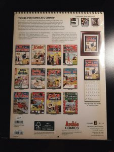 Vintage Archie Comics 2012 Calendar - Shrink Wrapped - Asgard Press - NEW
