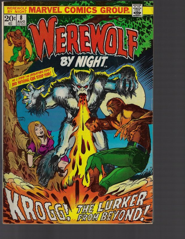 Werewolf by Night #8 (Marvel, 1973) FN