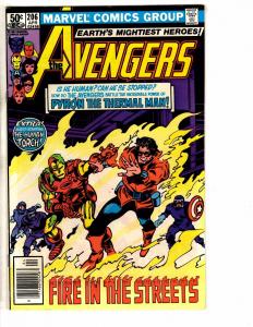Lot Of 4 Avengers Marvel Comic Books # 203 204 205 206 Iron Man Hulk Thor J265