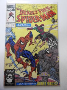 Deadly Foes of Spider-Man #1 Direct Edition (1991)