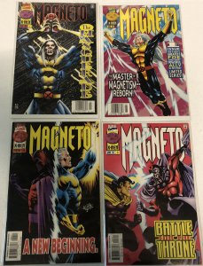 Magneto (1996) #1-4 VF/NM Complete Set ~ Marvel Comics | Kelley Jones