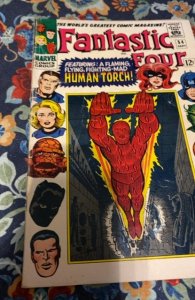 Fantastic Four #54 (1966)human Torch/inhumans