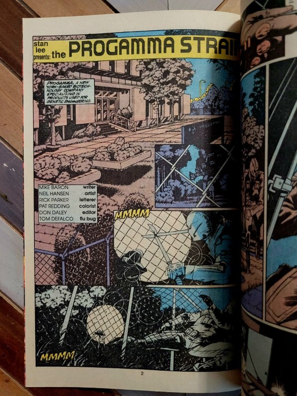 PUNISHER ANNUAL #3 (Marvel 1990) Frank Castle Lifeform 64-Pages FN/ VF 7.0