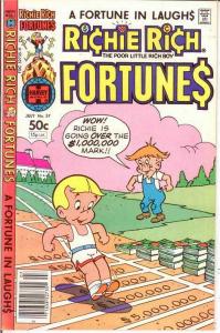 RICHIE RICH FORTUNES (1971-1982) 57 VF-NM July 1981 COMICS BOOK