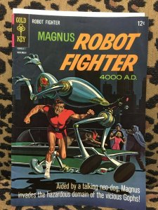 MAGNUS ROBOT FIGHTER 4000 A.D.#16 Fair Condition Gold Key Nov 1966 Russ Manning