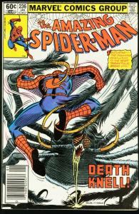 AMAZING SPIDER-MAN #236-1983-MARVEL-fine FN