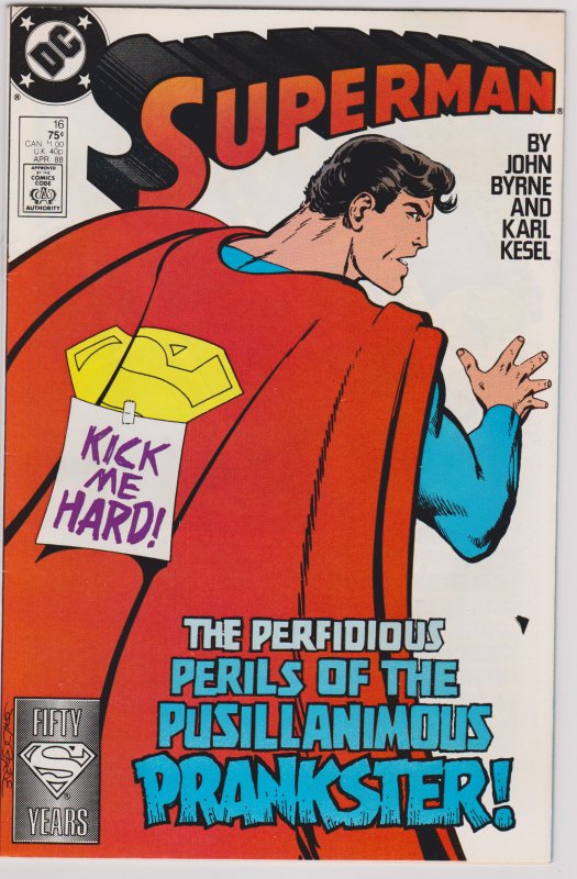 Superman Vol. 2 - #10, 15 - 20   John Byrne