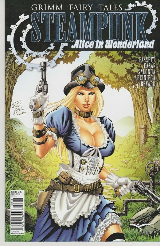 Steampunk Alice in Wonderland Cover A Zenescope Comic GFT NM Rei
