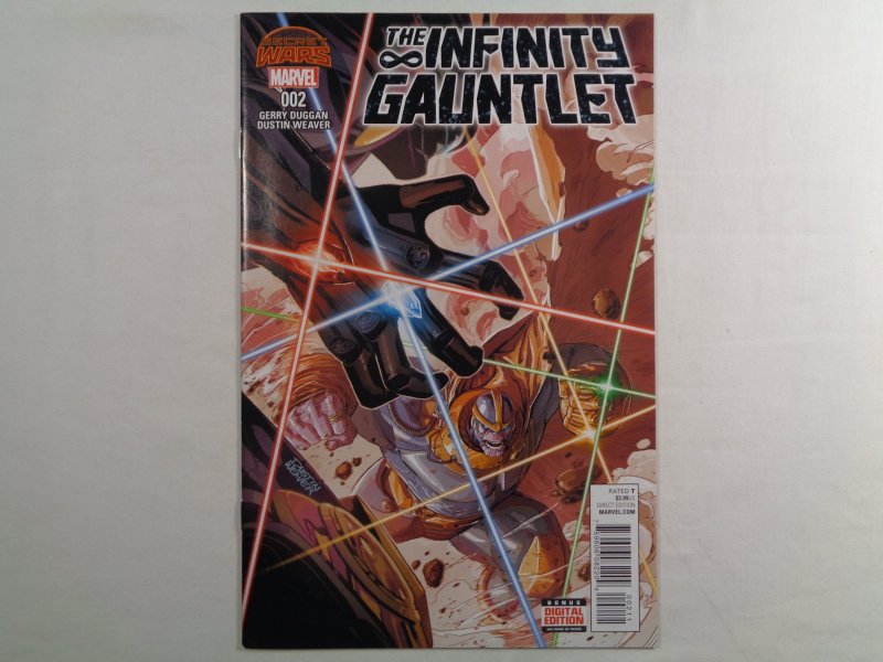 Infinity Gauntlet #2 Thanos Marvel 2015