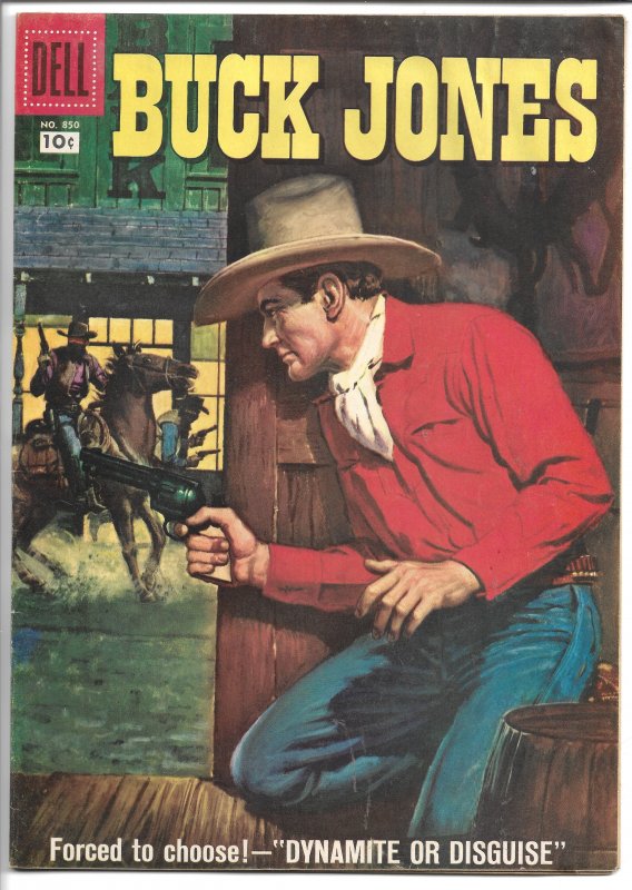 Buck Jones 850 (Four Color) - Silver Age - 1957 (VF)