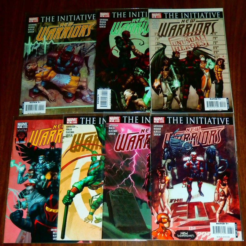 Avengers: Initiative; The Order #1-8, New Warriors vol. 4 #3-9 + (set of 22)