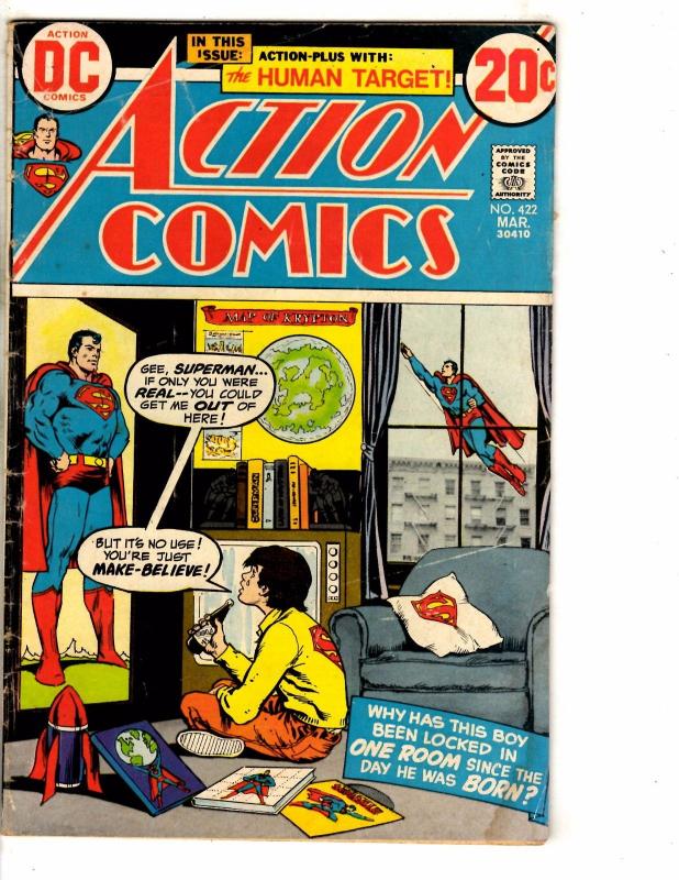 4 Action Comics Feat. Superman # 422 431 432 433 Green Lantern VG-FN Range J272