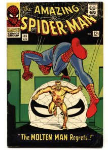 Amazing Spider-man #35 1966- Molten Man Marvel Silver Age VF-