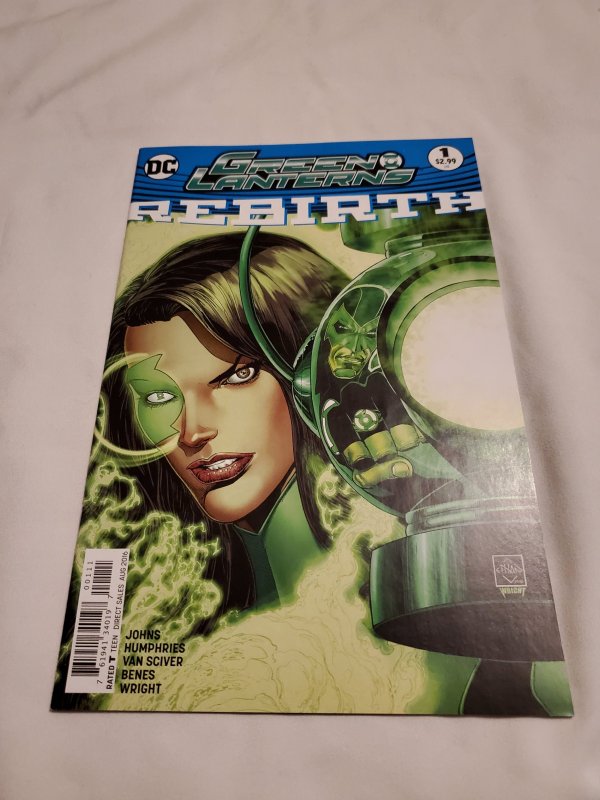 Green Lanterns Rebirth 1 Near Mint- Cover by Ethan Van Sciver