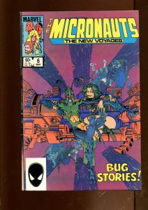 Micronauts #6 - Michael Golden Cover Art. (8.0/8.5) 1985