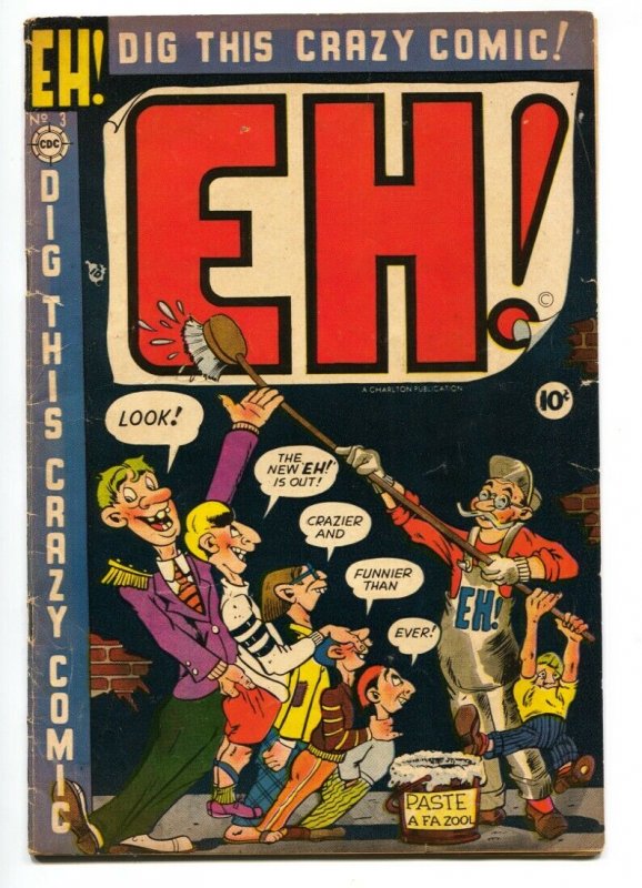 Eh! #3 1954-Charlton comics- MAD swipe VG+