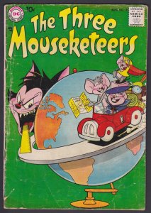 Three Musketeers #18 1958 DC 3.0 Good/Very Good comic
