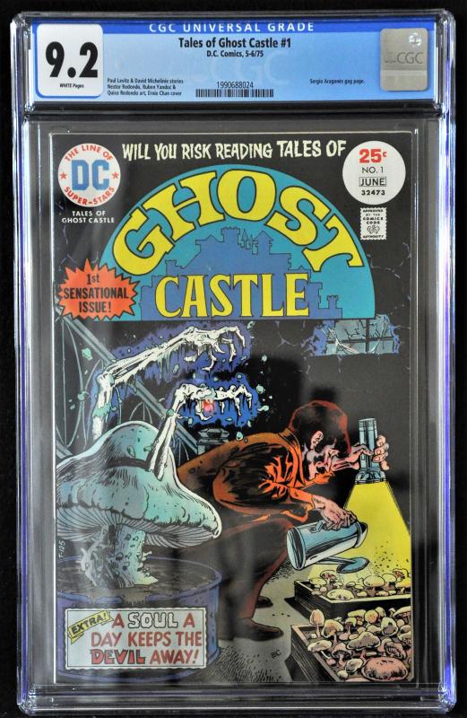 Ghost Castle #1 (DC, 1975) CGC 9.2