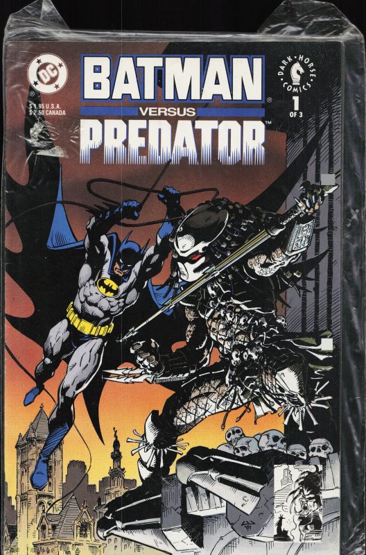 Batman versus Predator [Regular] #1 (1991) Batman